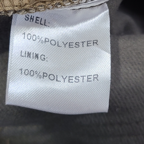 Amylynn Yasmine Metallic Straight faux leather pants size L - Picture 7 of 11